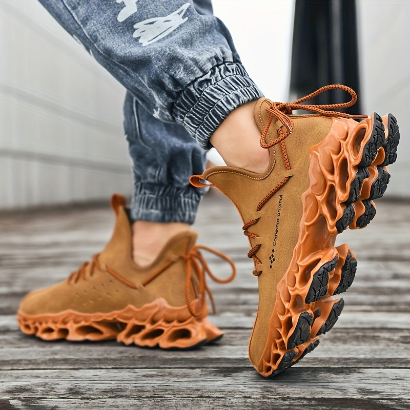Waterproof Leather Sneakers for Men and Women