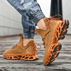 Waterproof Leather Sneakers for Men and Women