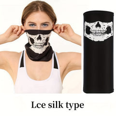 Outdoor Riding Neck Gaiter Face Mask Ice Silk Neck Scarf Sunblock