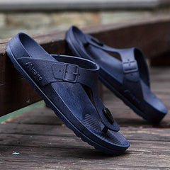 Men's Non Slip Flip Flops, Comfy Thong Sandals for Summer