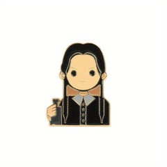 Fun Cartoon Violin Brooch for Boys Enamel Pin
