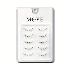 Manga Crossed Lower Eyelashes Natural Look Simulated Ultra Slender Stems