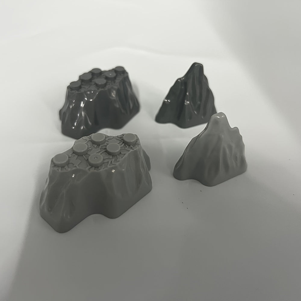 Rock Building Block Parts 1pc Mountain Building Assembly Toy Accessories