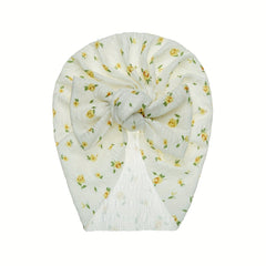 Baby Hat Soft Comfortable Cap For Toddler Kids Girls Flower Print