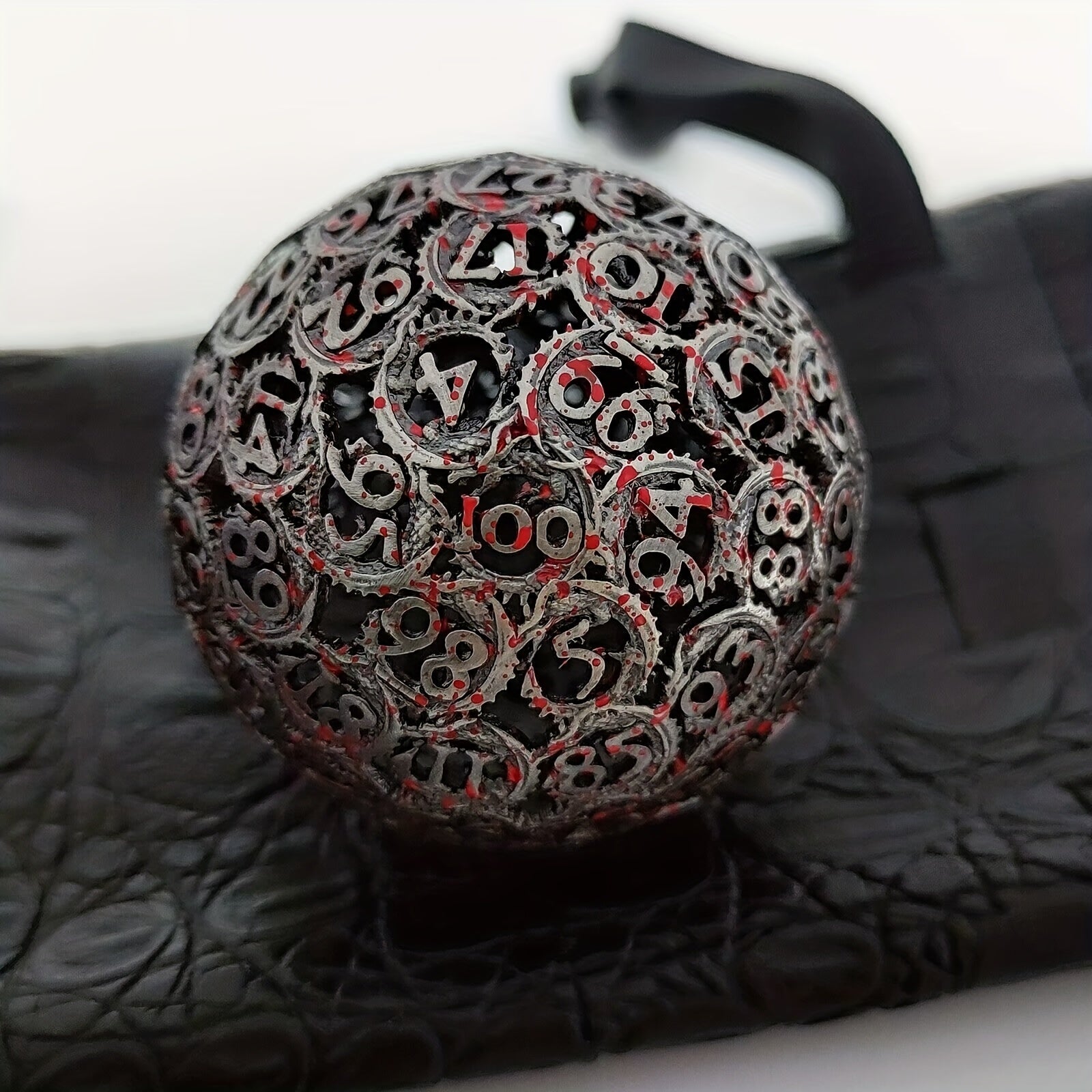 Metal Dragon Hollow D100 Sided Dice