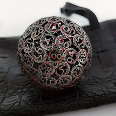 Metal Dragon Hollow D100 Sided Dice