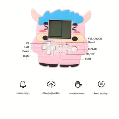Cow Keychain Fun Outdoor Toy And Bag Accessory