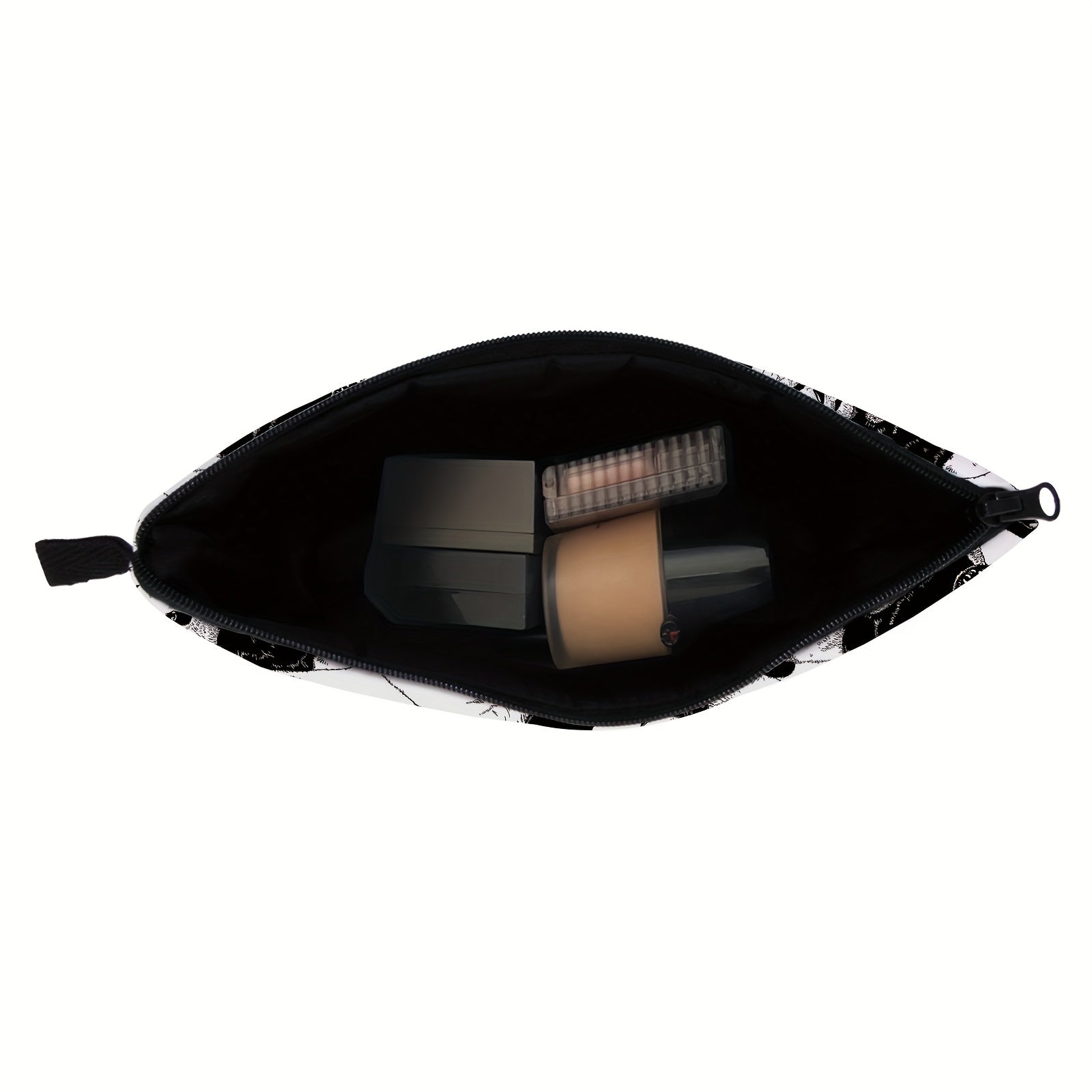 Panda Print Toiletry Travel Bag Makeup Pouch Cosmetic Bag For Teenage Girls