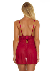 Sexy Lace Chemise Lingerie Babydoll Nightgown