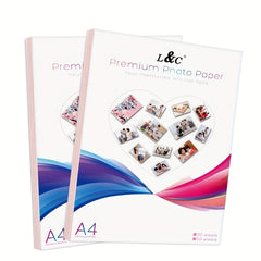 L&C Photo Paper A4 3R 4R 5R Size 230GSM 210mmx297mm PET High Gloss
