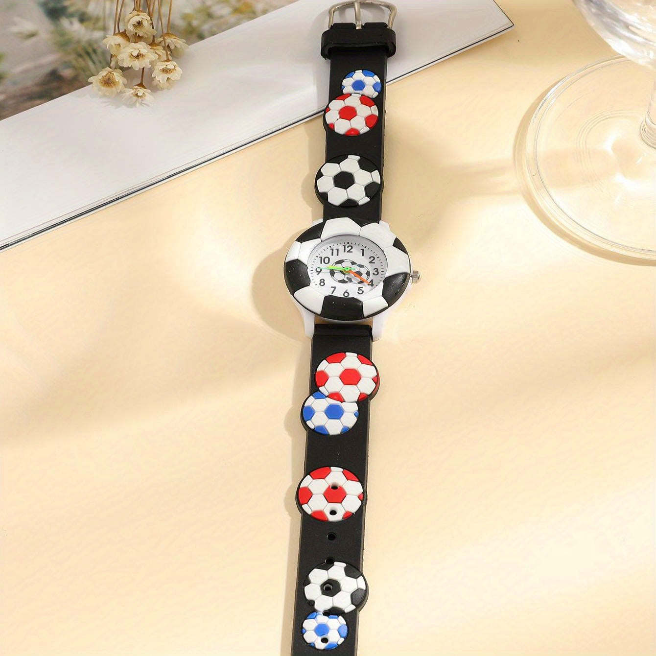 Kids Football Soccer Sports Watch Digital Wrist Watch Gift