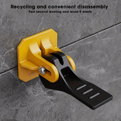 50pcs Tile Levelers Adjusters Plastic Workpieces Locators Floor Wall Spacers