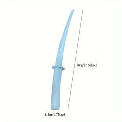 Telescopic Samurai Blade Fluorescent Toy Plastic Model