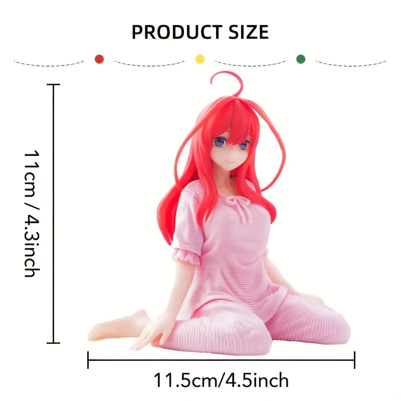 Pajama Girl Anime Model Figures Computer Case Decoration