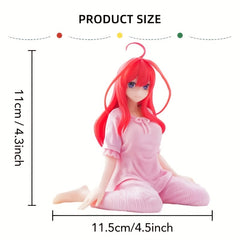 Pajama Girl Anime Model Figures Computer Case Decoration