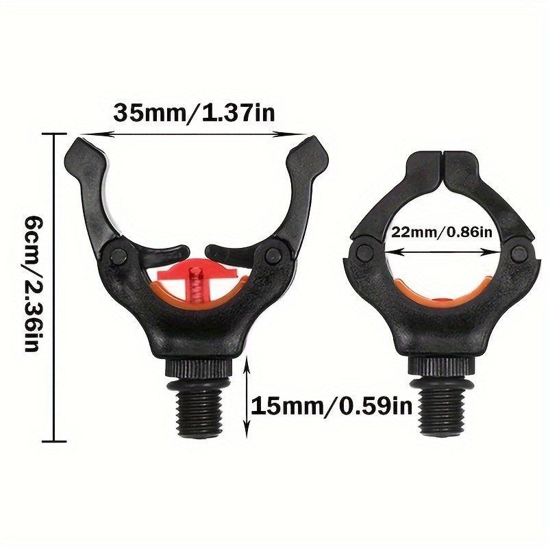 1pc Fishing Rod Rest Gripper Fishing Rod Rack Fishing Rod Rest Head Holder