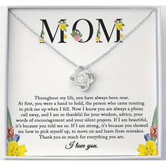 To My Mom Necklace Sentimental Mom Gift From Daughter Mom Necklace