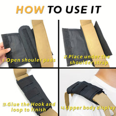 Outdoor Vest Shoulder Strap Cushion Pad for Backpack