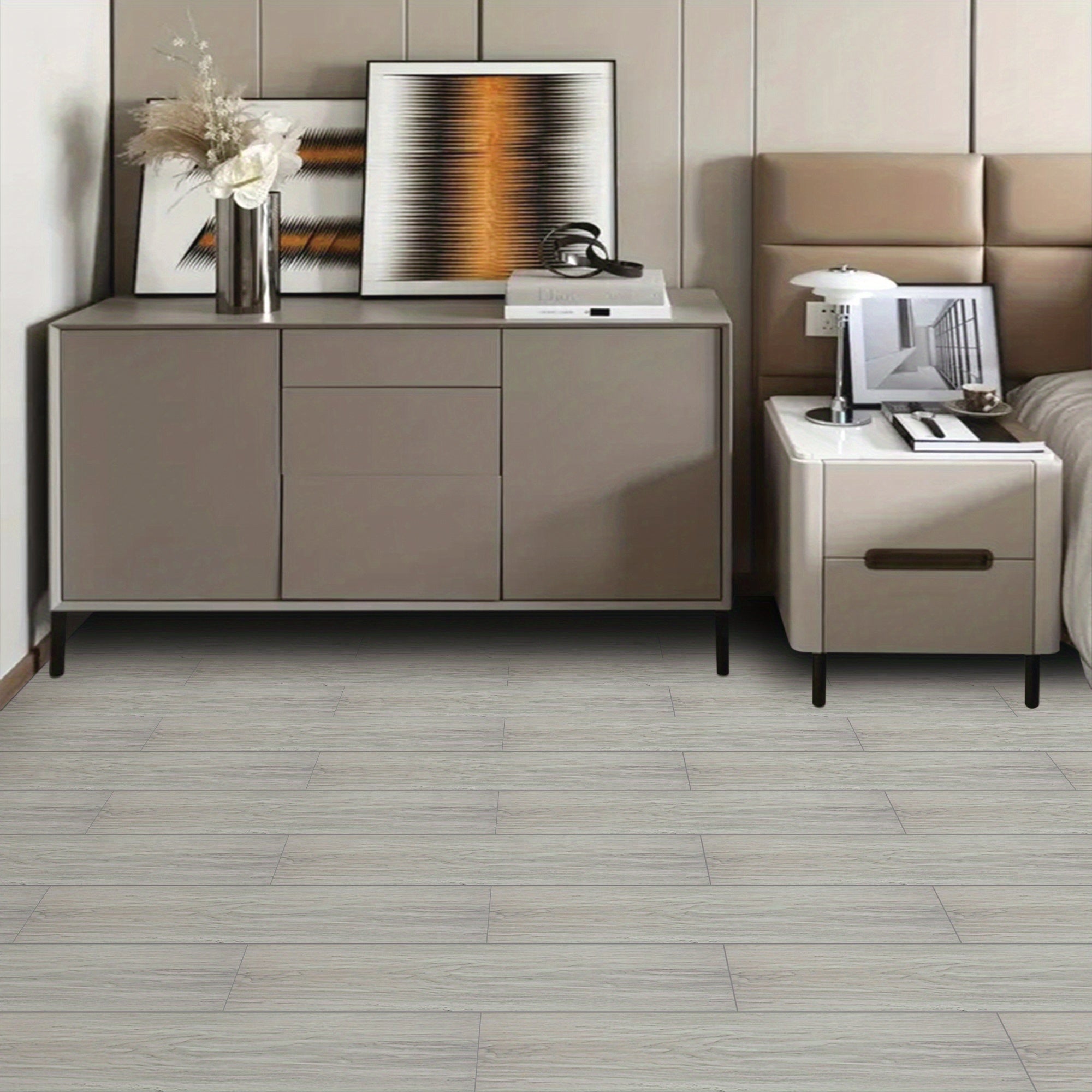 Waterproof Peel and Stick Floor Tiles for Wood and Vinyl Floors