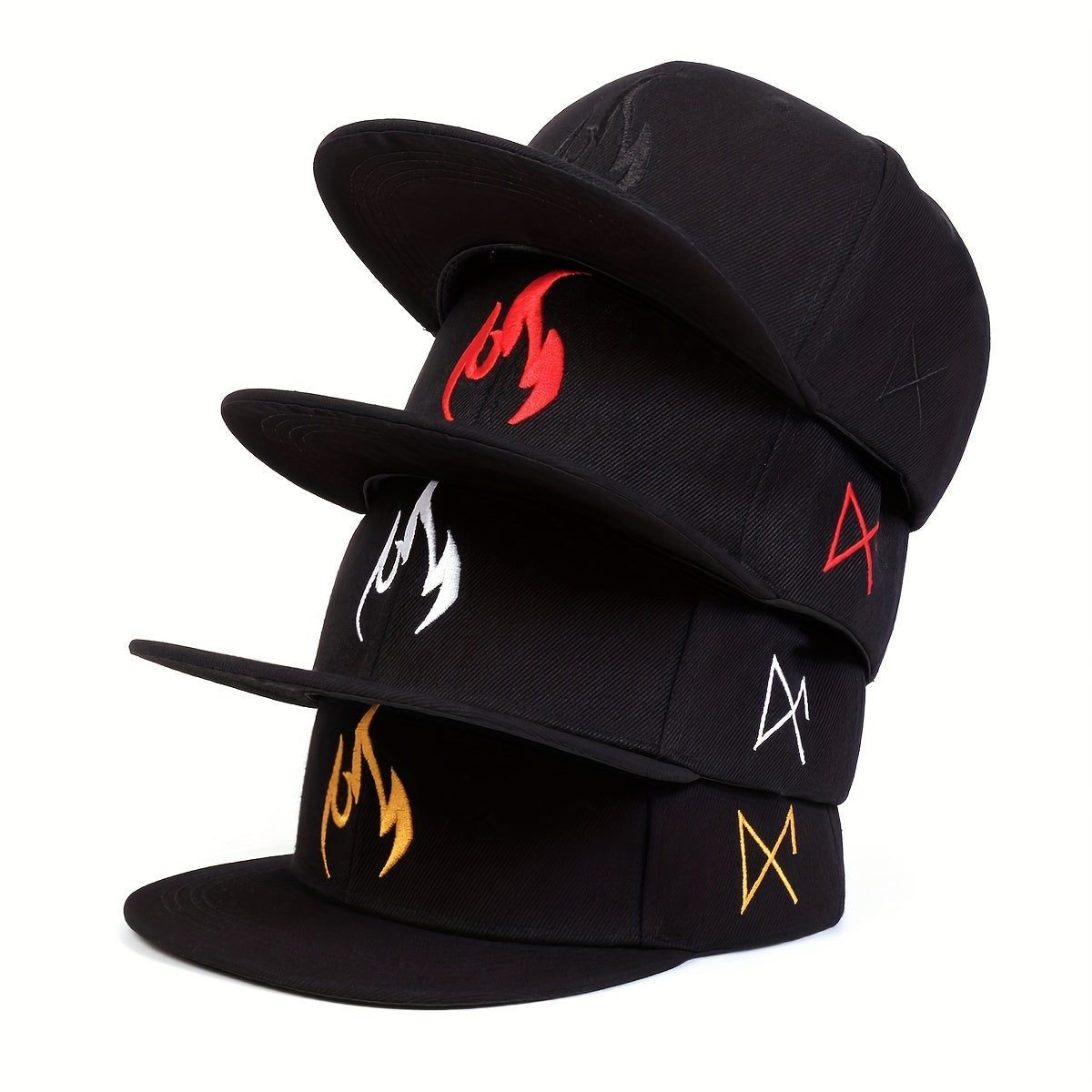 Men's Creative Flame Pattern Baseball Cap