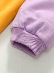 Block Toddler Girls Long Sleeve Embroidered Cotton Dress