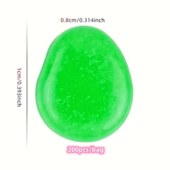 200pcs Small Luminous Pebbles Garden Aquarium Decoration