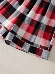 Plaid Print Shorts - Women's Spring & Summer Casual Shorts