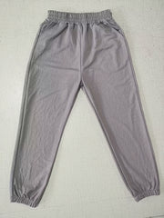 Boys Casual Solid Long Pants For Spring And Autumn