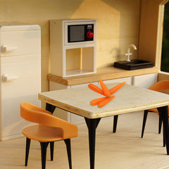 Mini Carrot DIY House Scene Accessories