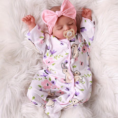 BABESIDE 20 Reborn Baby Doll with Fabric Body & Vinyl Limbs