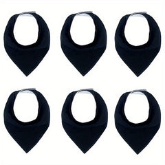 6pcs Baby Bandana Bibs Unisex for Teething and Drooling