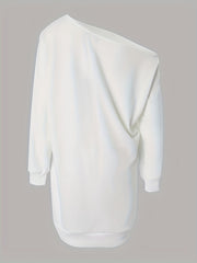 Women's One Shoulder Mini Dress