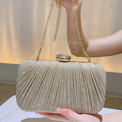 Glitter Clutch Purse Classic Dinner Bag Formal Banquet Handbag