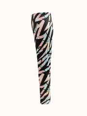 Ombre Striped High Stretch Yoga Pants