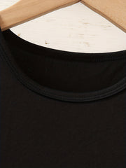 Girls Casual Button Short Sleeve Dress