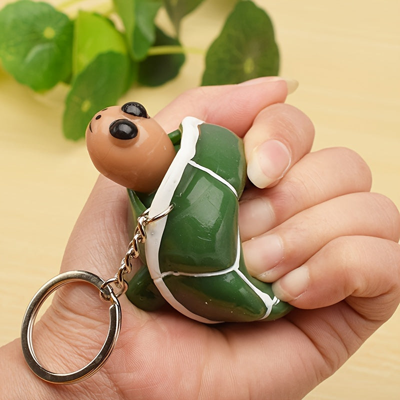 Tortoise Toy Keychain Backpack Pendant Decorative Accessories