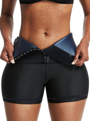 High Waist Butt Lifting Yoga Shorts with Tummy Control