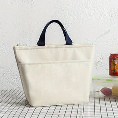 300D Oxford Cloth Lunch Bag Insulated Hand-held Outdoor Picnic Waterproof Bag