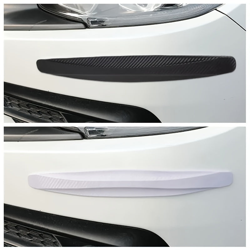 Car Bumper Carbon Fiber Anti collision Strip Front Lip Scratch Protection