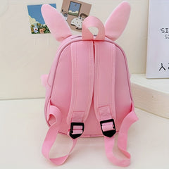 Kids' Cartoon Rabbit School Bag Lightweight Backpack