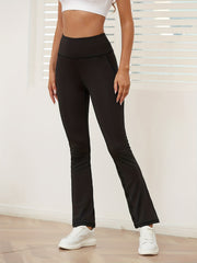 Women Bootcut Leggings With Phone Pockets Workout Yoga Pants