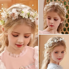 Flower Butterfly Headband Hair Accessories for Party Girls