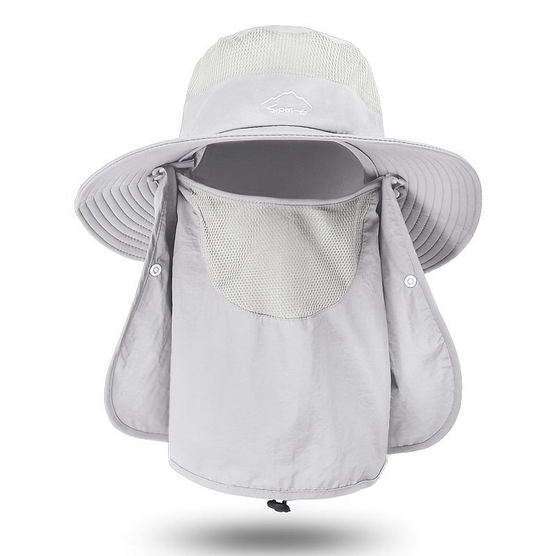Quick Drying Sun Hat for Fishing and Outdoor Activities Breathable Cap