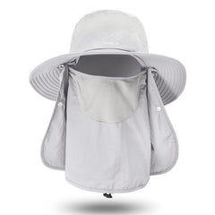 Quick Drying Sun Hat for Fishing and Outdoor Activities Breathable Cap