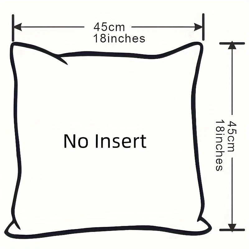 Christmas Throw Pillow Cover for Decorative Sofa Couch Bed - Cozy Soft Design