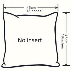 Soft Throw Pillow Cover for Christmas Sofa, Couch Decoration