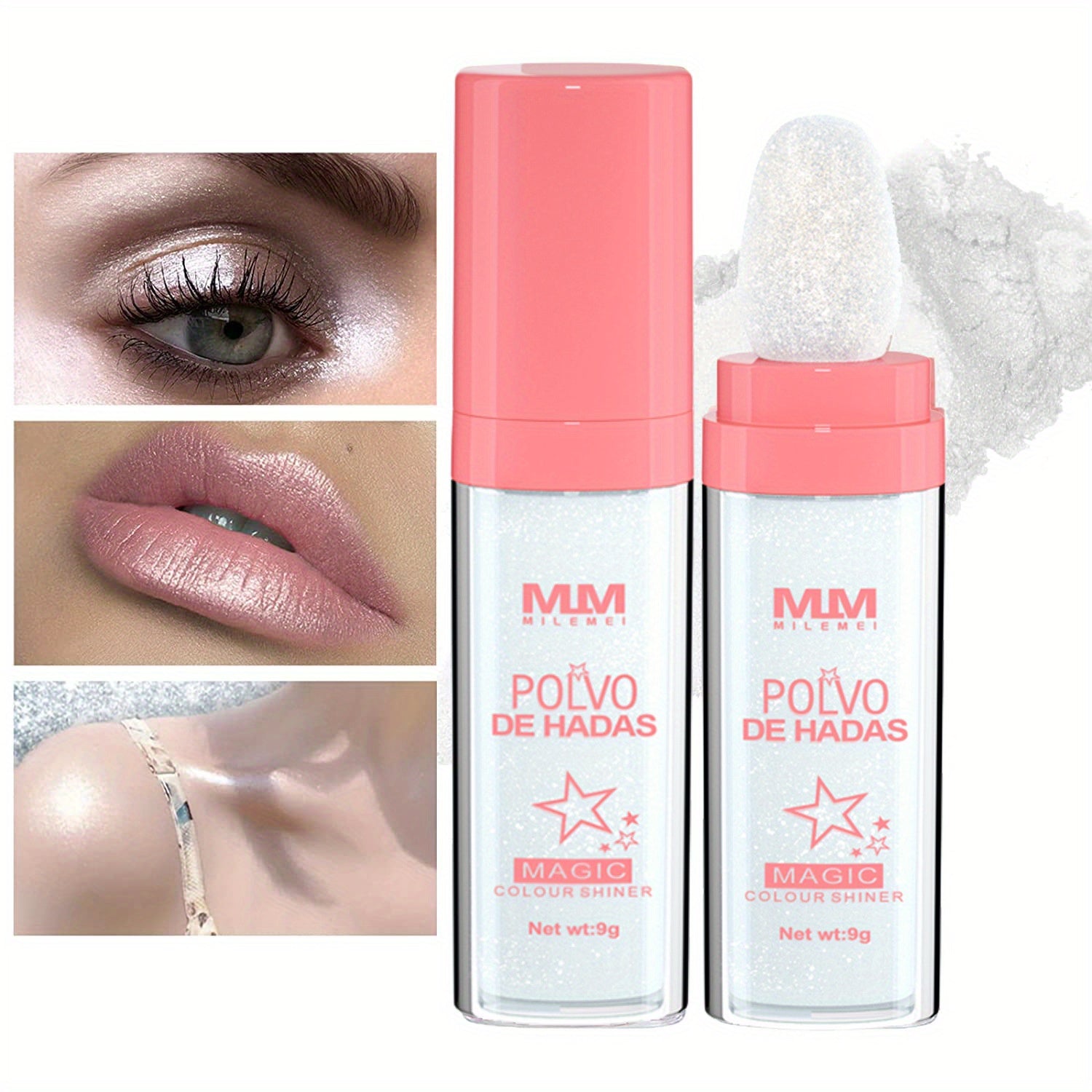 Glitter Highlighter Palette Facial Contouring Makeup Shimmer