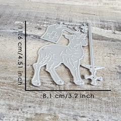 Crucifixion Metal Cutting Dies Scrapbooking Stencil DIY