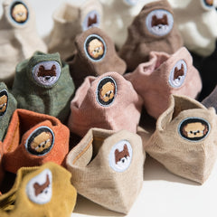 10 Pairs Cartoon Animal Funny Ankle Socks Women's Stockings