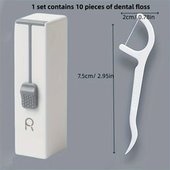 Dental Floss Portable Case Toothpick Travel Hotel Home 2pcs 50pcs